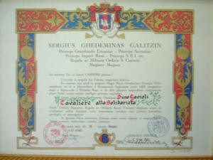 dino gavioli cavaliere